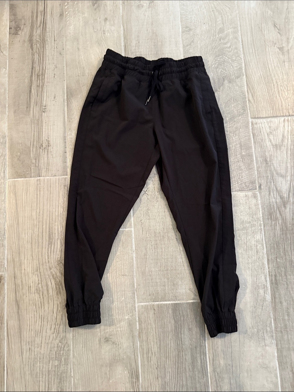tek gear Black Elastic Waist Jogger Pants